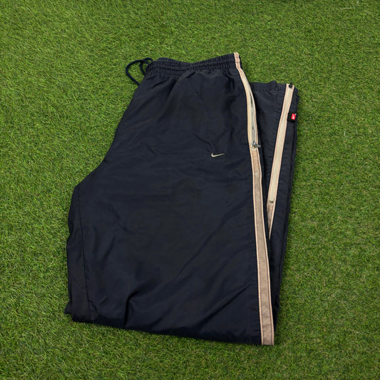 00s Nike Piping Joggers Blue Large