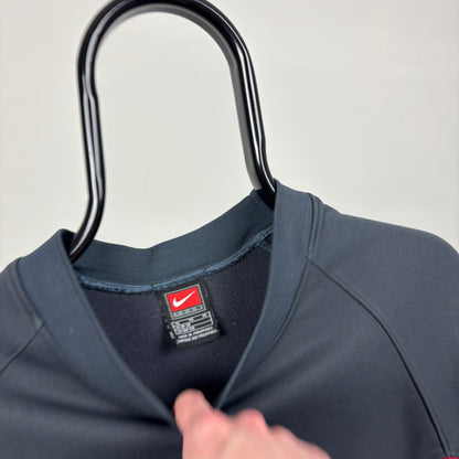 90s Nike T90 Sweatshirt Grey Small