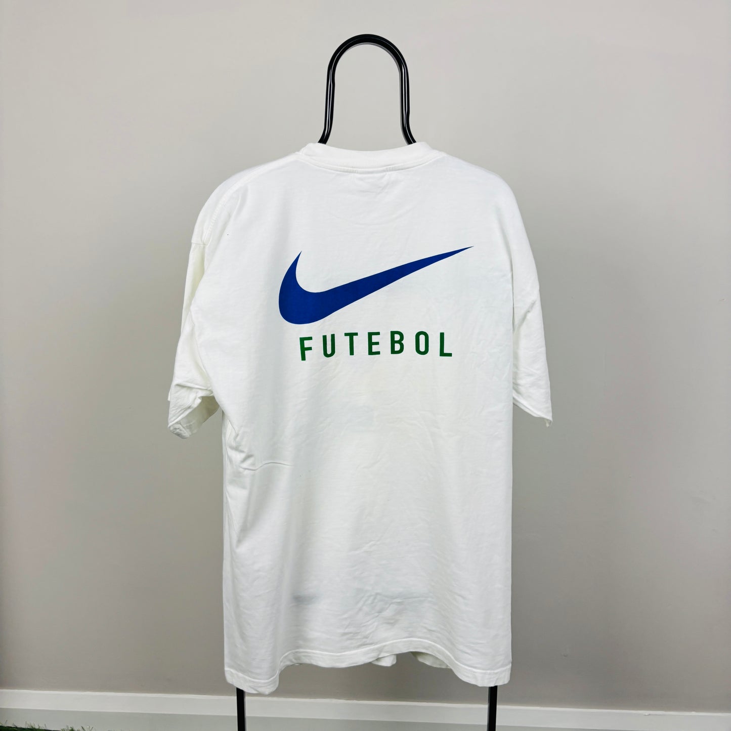 90s Nike Brazil T-Shirt White XL
