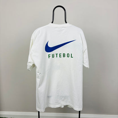 90s Nike Brazil T-Shirt White XL
