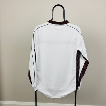 90s Puma St Pauli Football Shirt T-Shirt White Small