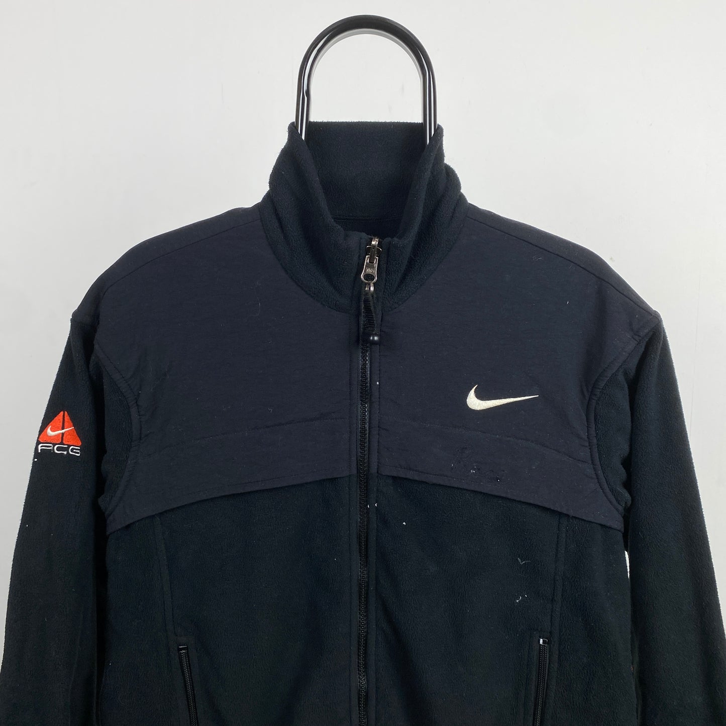 90s Nike ACG Therma-Fit Fleece Sweatshirt Black Small