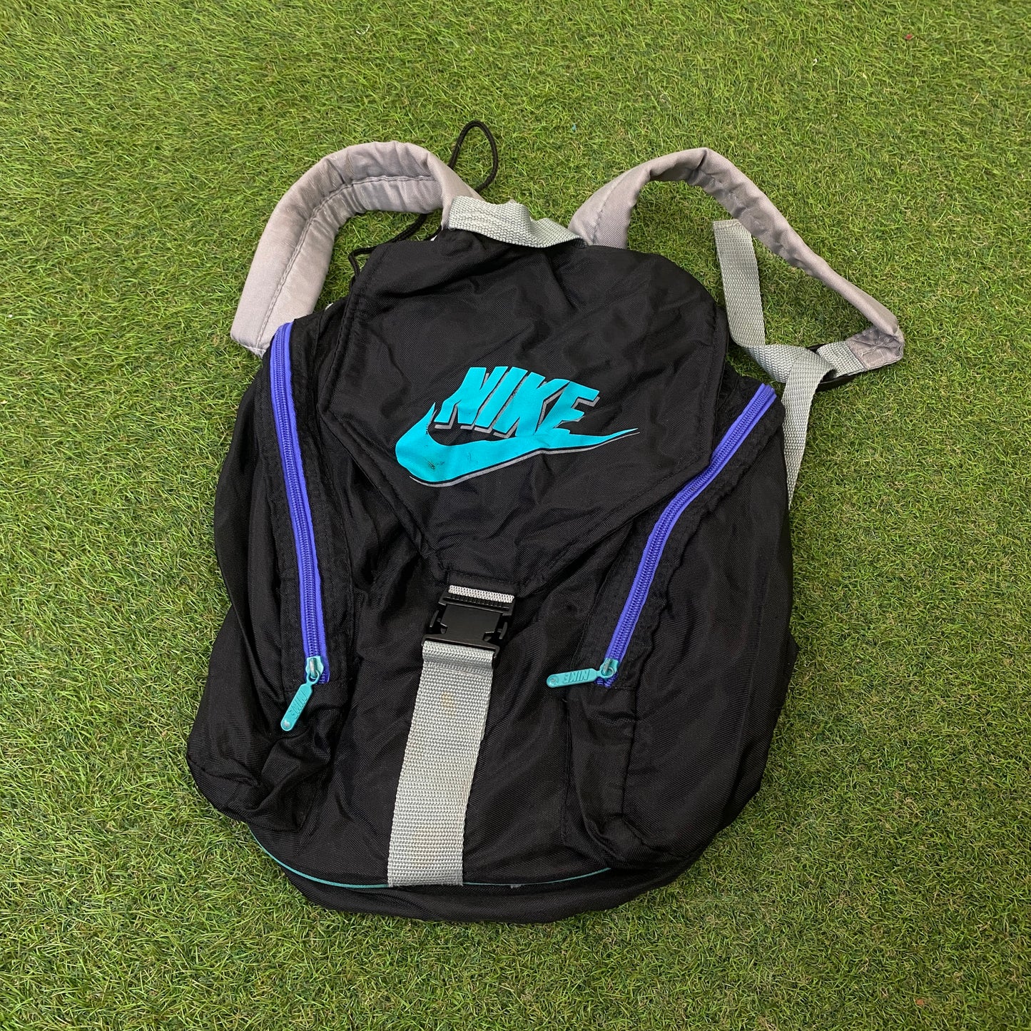 90s Nike Rucksack Shoulder Bag Black