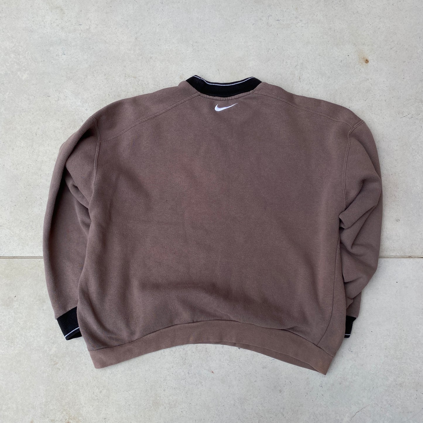 90s Nike Sweatshirt Brown Small