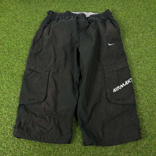 00s Nike Air Max Capri Joggers Black Medium