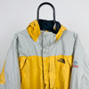 Retro The North Face Waterproof Coat Jacket Yellow Large