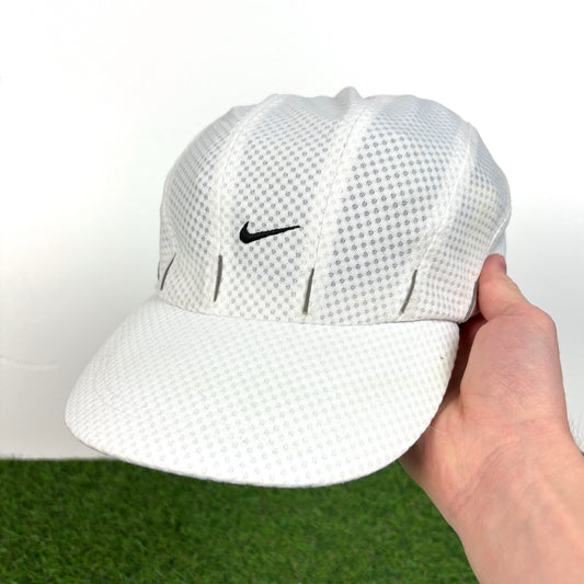 00s Nike Reflective 7 Panel Hat White