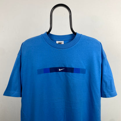 90s Nike T-Shirt Blue Large