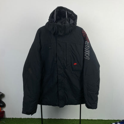 00s Nike Puffer Jacket Black XL