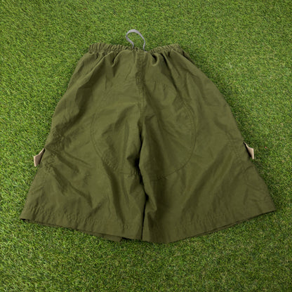 00s Nike ACG Cargo Shorts Green Small