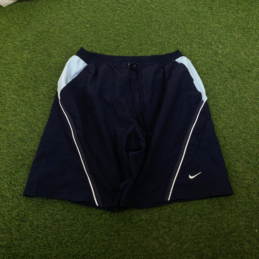00s Nike Piping Shorts Blue XXL