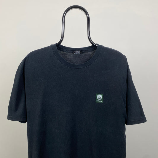 00s Stussy T-Shirt Black Large
