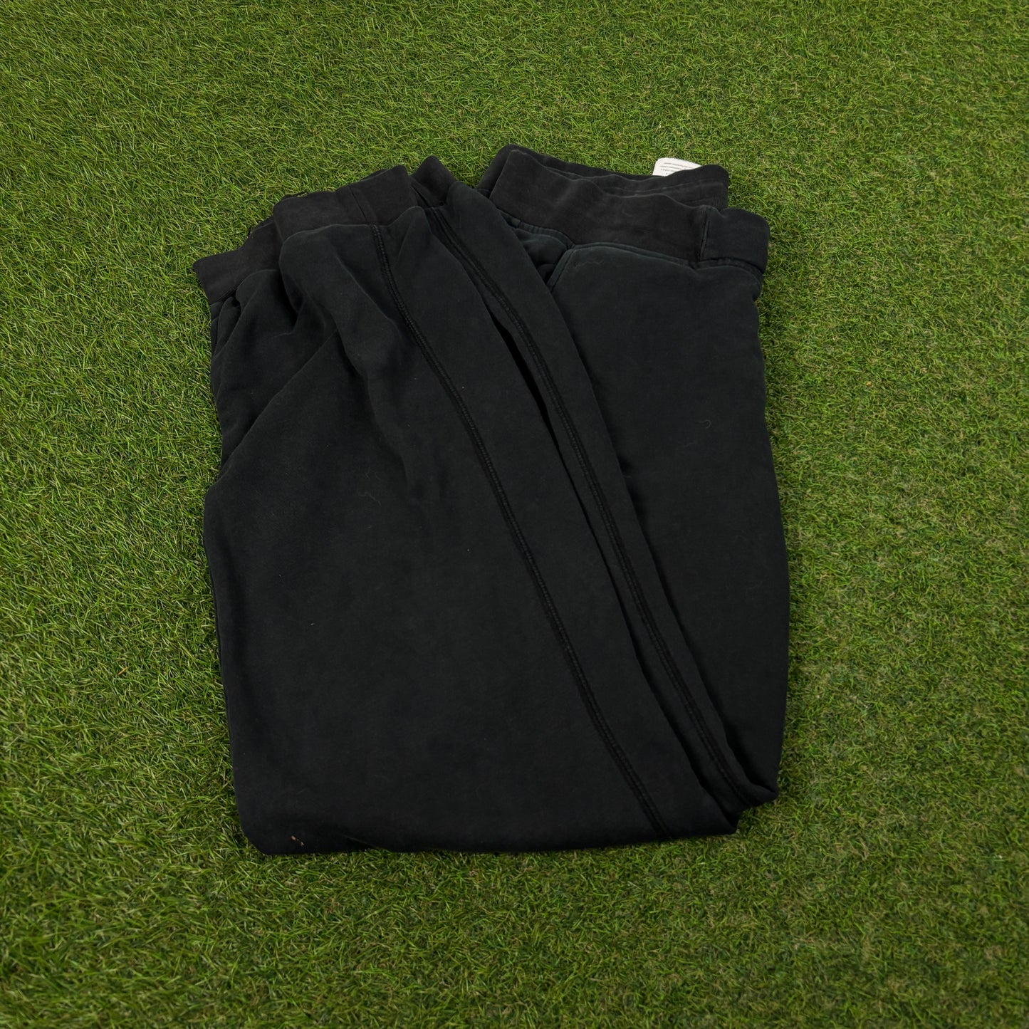 00s Nike Wide Leg Cotton Joggers Black Medium