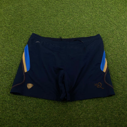 00s Nike Ronaldinho Shorts Blue Small
