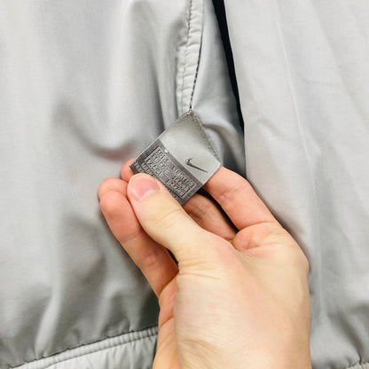 00s Nike Reversible Sidewinder Fleece Coat Jacket Grey Small