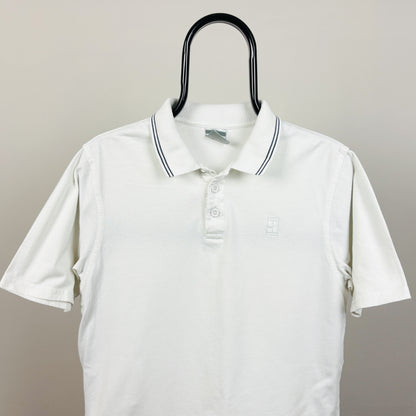 00s Nike Court Polo Shirt T-Shirt White Women’s Large