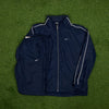 00s Nike Piping Jacket + Joggers Set Blue Medium
