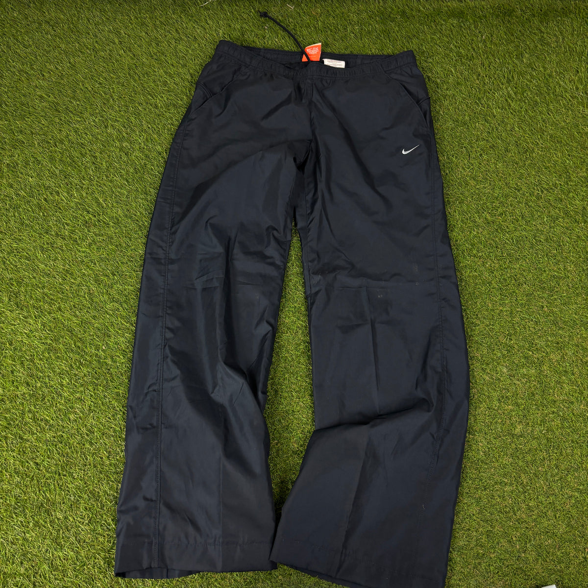 00s Nike Piping Windbreaker Jacket + Joggers Set Blue Women’s Small