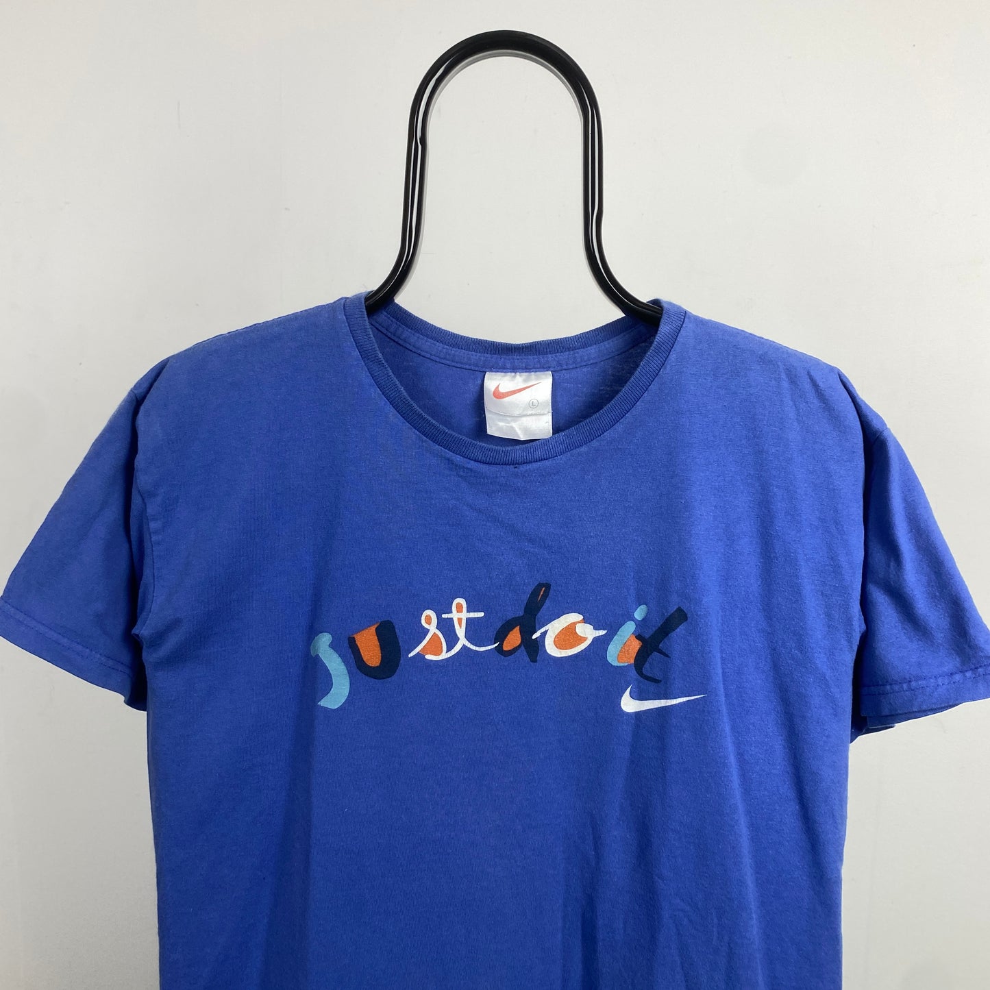 90s Nike T-Shirt Blue Womens Large