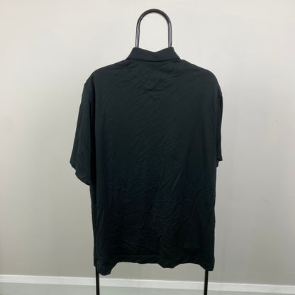 00s Nike Golf Polo Shirt T-Shirt Black XL