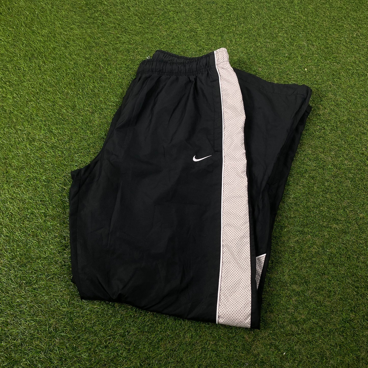 00s Nike Piping Joggers Black Medium