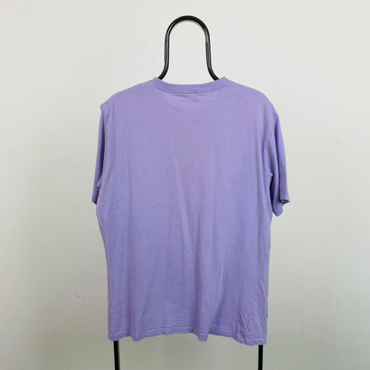 Retro Carhartt Pocket T-Shirt Purple Large