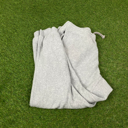 00s Nike Cotton Joggers Grey Large