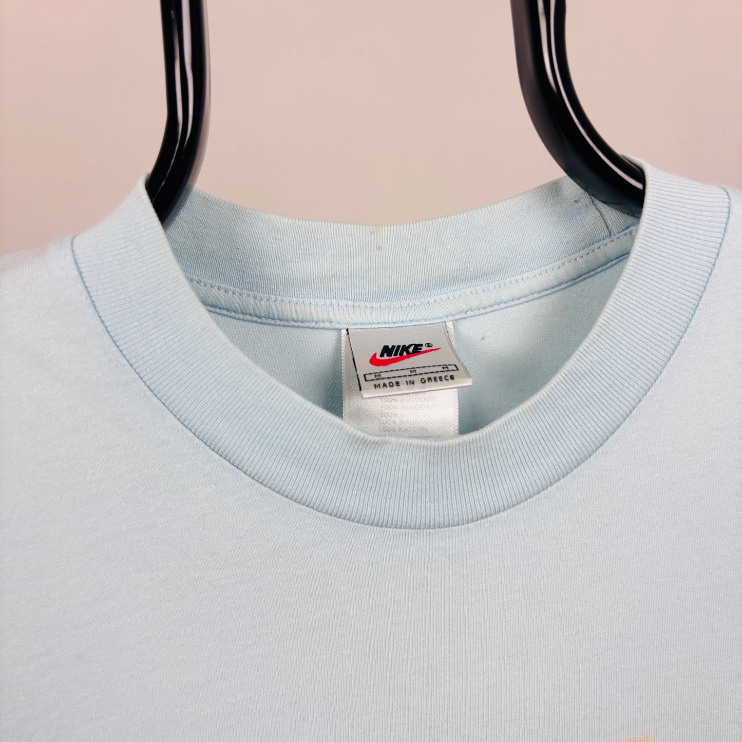 90s Nike Challenge Court T-Shirt Baby Blue Medium