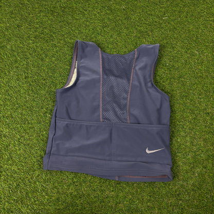 90s Nike ACG Sports Vest T-Shirt Purple Medium