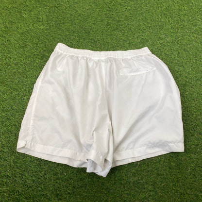 90s Nike Challenge Court Tennis Shorts White XL