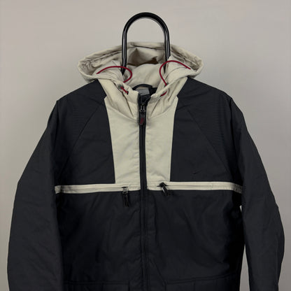 00s Nike Puffer Coat Jacket Grey Small