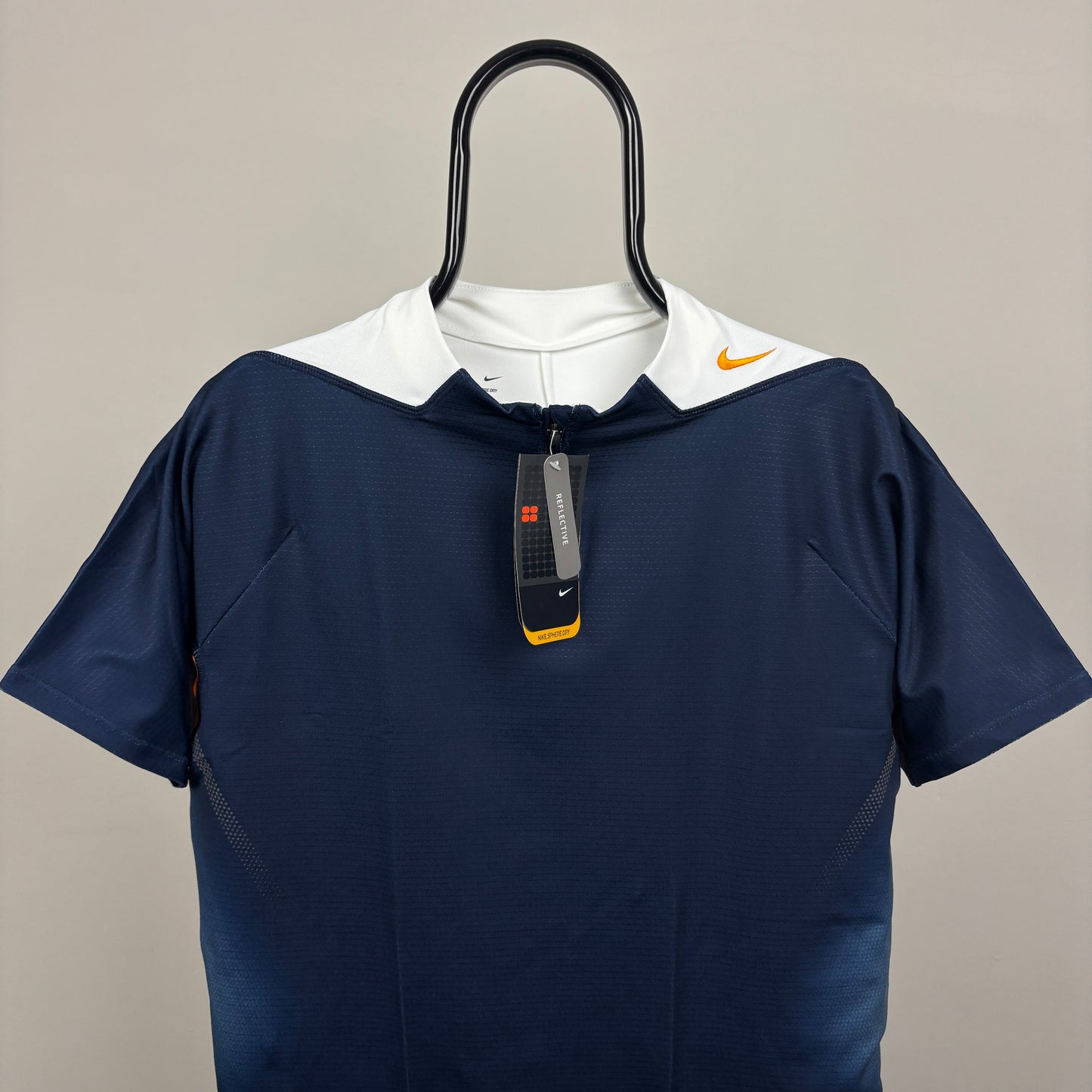 00s Nike Sphere Dry T-Shirt Blue Medium