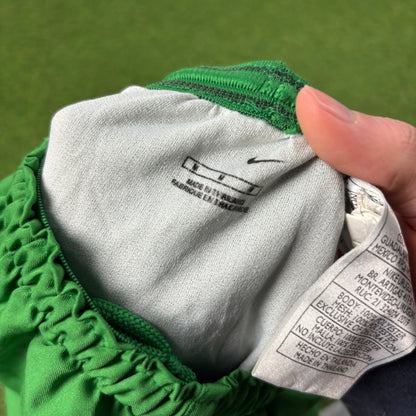 90s Nike Mexico Football Shorts Green Medium