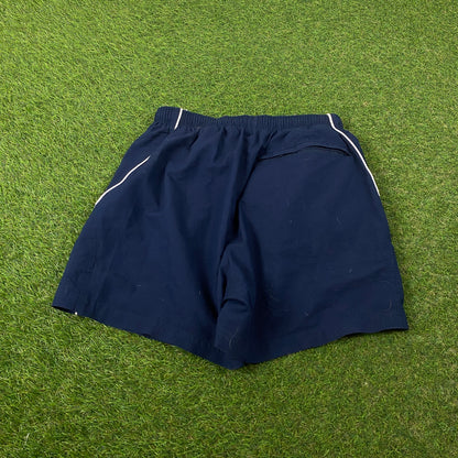 00s Nike Piping Shorts Blue Small