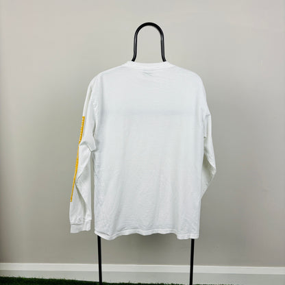 00s Nike ACG Snowboarding Long Sleeve T-Shirt White Medium