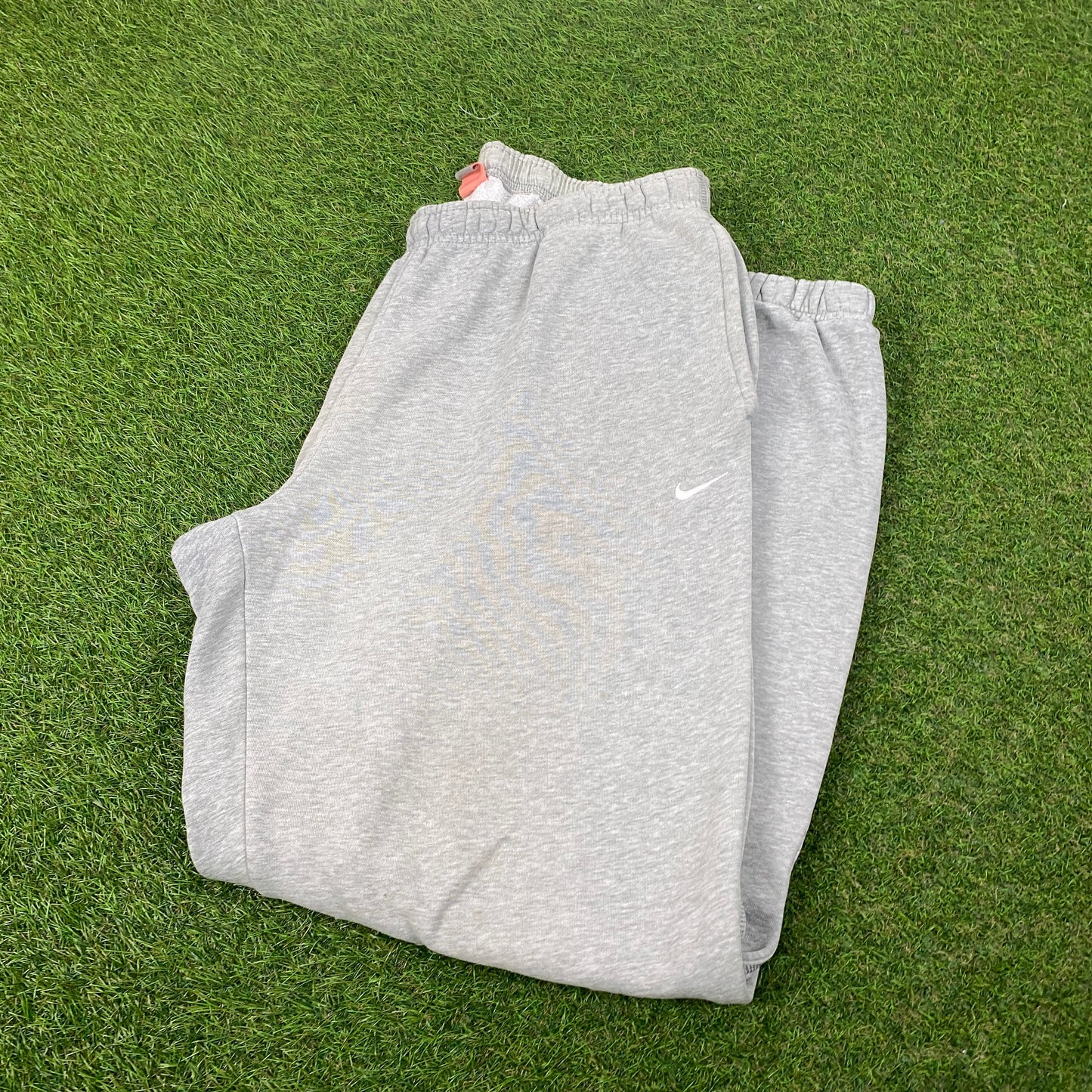 00s Nike Wide Leg Cotton Joggers Grey Large