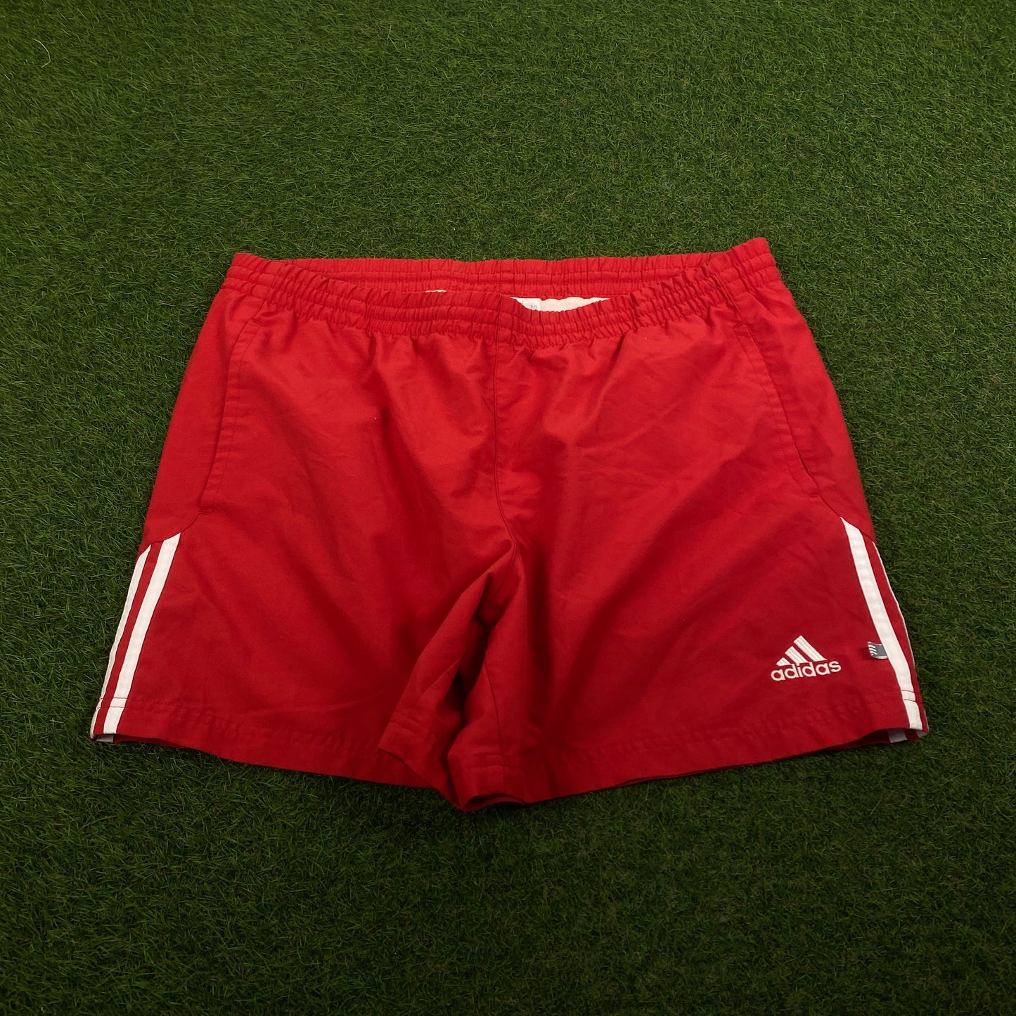 90s Adidas Shorts Red Medium