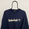 Retro Timberland Sweatshirt Blue Large