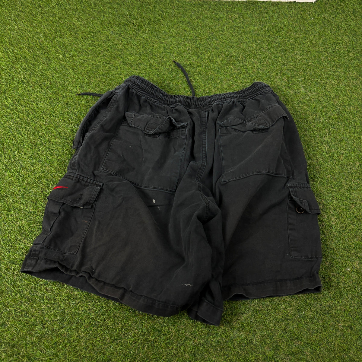 00s Nike Cargo Shorts Black Large