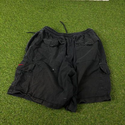 00s Nike Cargo Shorts Black Large