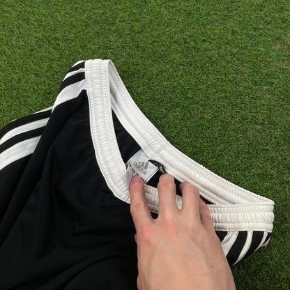 00s Adidas Football Shorts Black Medium
