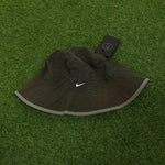 00s Nike Golf Reversible Bucket Hat Green Brown