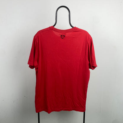 00s Nike Football T-Shirt Red Large