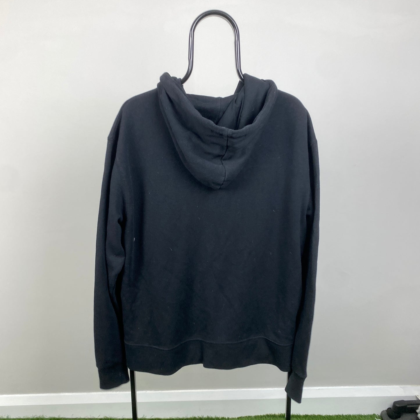 00s Nike Heavyweight Zip Hoodie Black Large