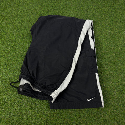 00s Nike Piping Joggers Black Large