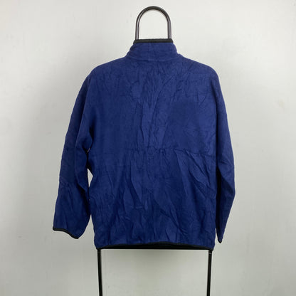 90s Adidas Fleece Sweatshirt Blue XL