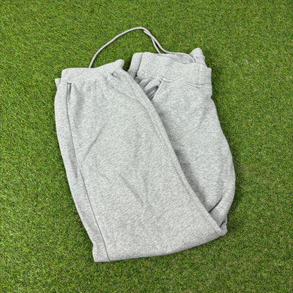 00s Nike Wide Leg Cotton Joggers Grey Women’s Medium