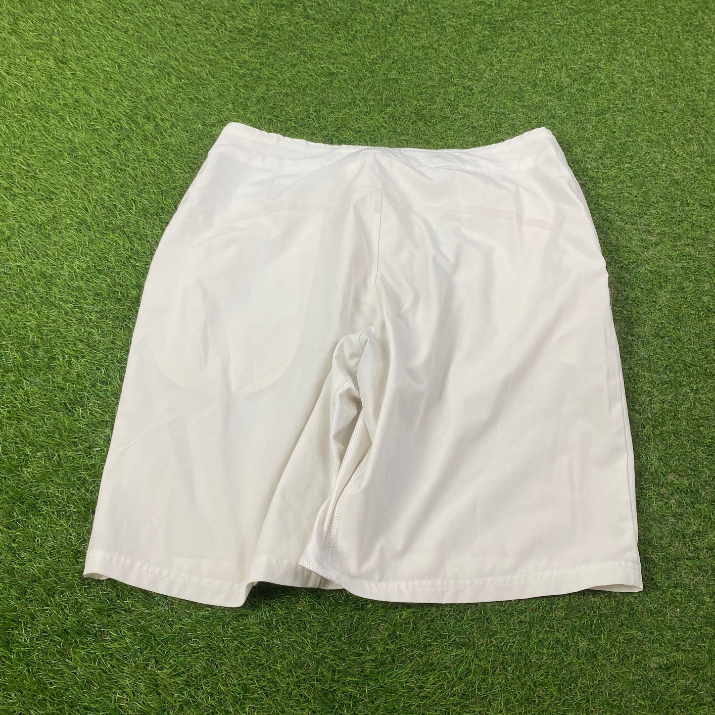 00s Nike Tech Shorts White Medium