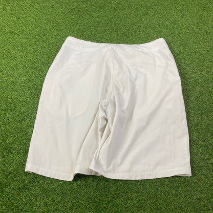 00s Nike Tech Shorts White Medium