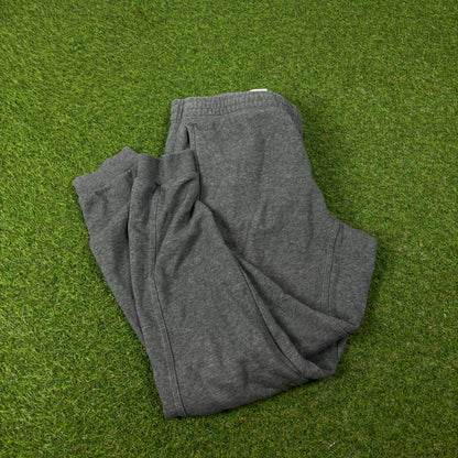 00s Nike Cotton Joggers Grey Small